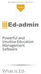 Mobile Screenshot of ed-admin.com
